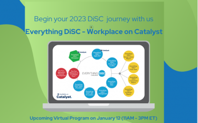 Everything DiSC Workplace on Catalyst (Virtual – Open Enrolment)