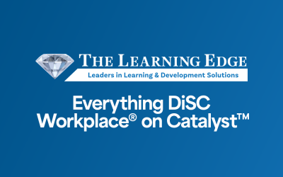Everything DiSC Workplace® on Catalyst™ – Virtual Open Enrolment Program